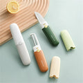 2-in-1 Ceramic  Peeler & Knife With Safety Cover