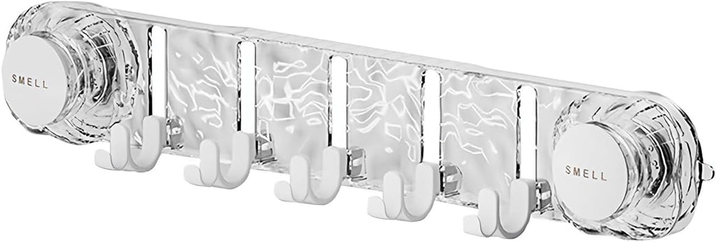 No Drill Heavy-Duty Wall-Mounted Suction  Rack / Kitchen & Bathroom Organizer